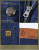 Light Blue Casual Denim Straight Fit Trousers ATHLEXES