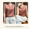 SilkBlend V-Neck Summer Blouse for Women ATHLEXES