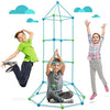 Creative Kids Fort Building Blocks Tent Brick Kit for DIY Fun ATHLEXES