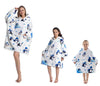 CozyNest Oversized Flannel Hoodie Blanket ATHLEXES