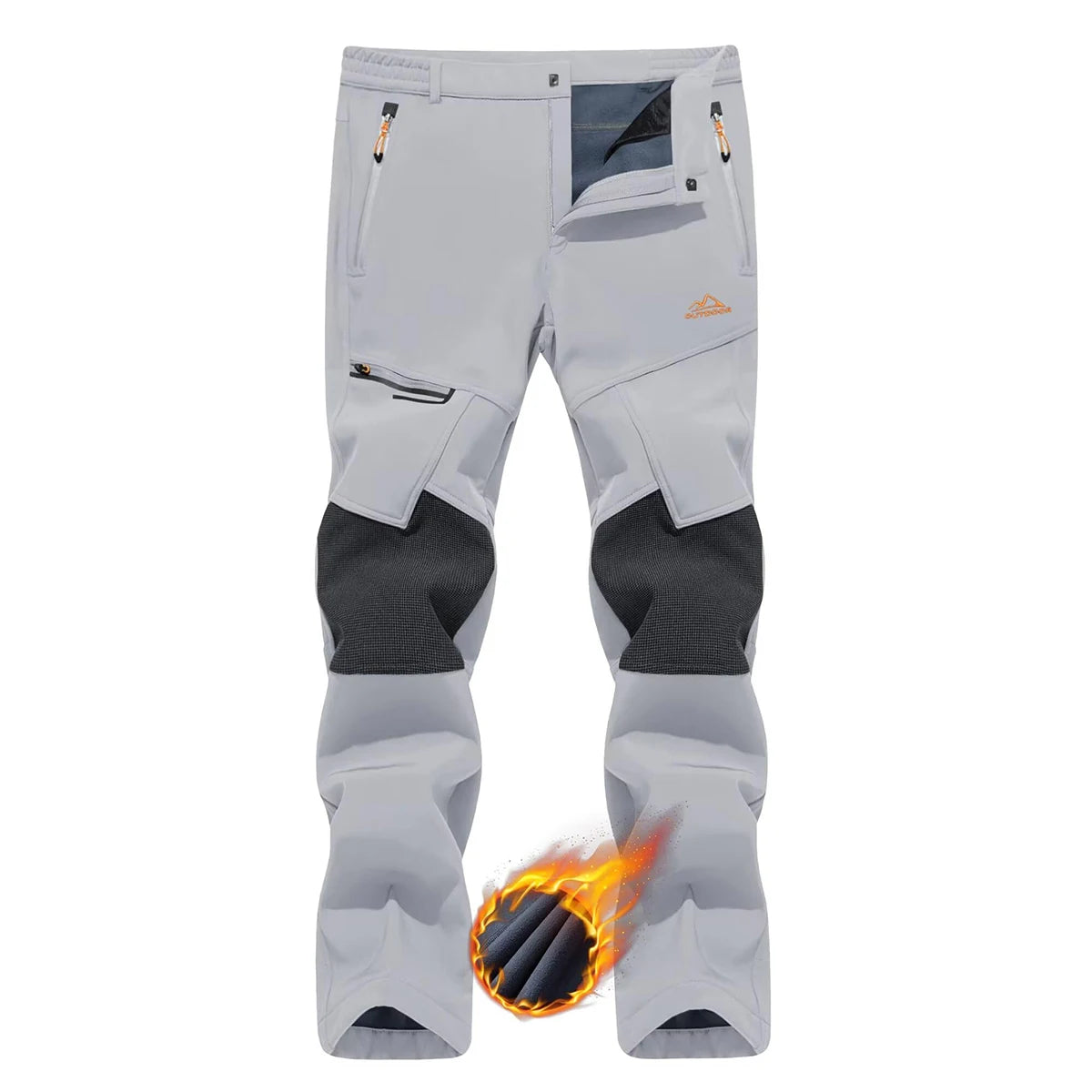 TACVASEN Men's Thermal Fleece Hiking Pants ATHLEXES