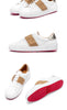 CHCH Women's 2025 Cow Leather Tennis Flat Shoes ATHLEXES
