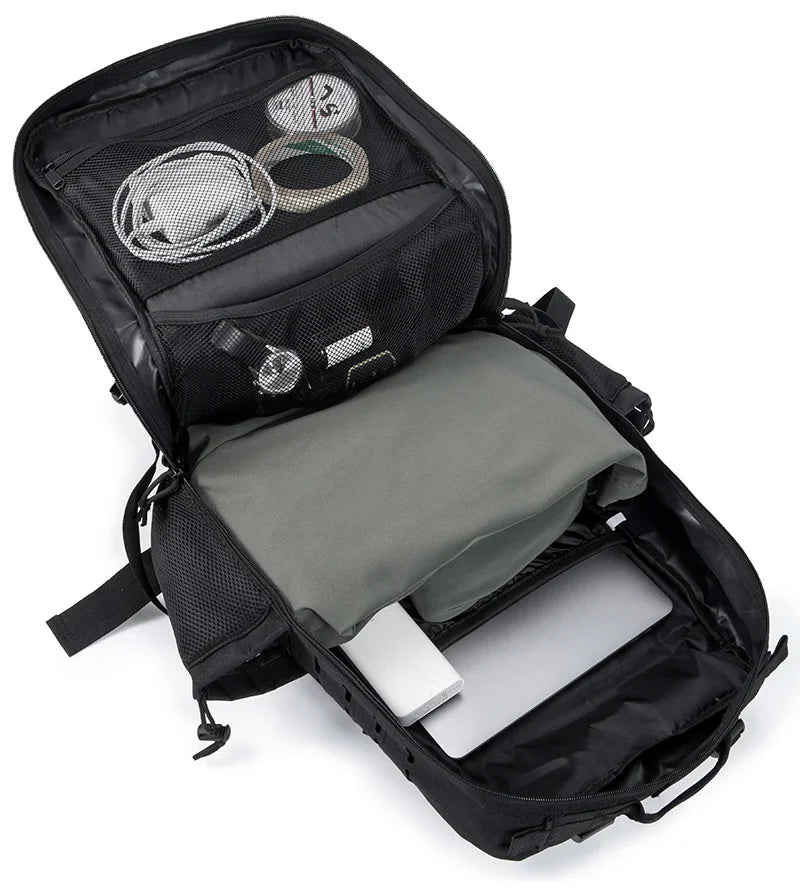 QT&QY 25L/45L Tactical Backpack for Outdoor Survival Use ATHLEXES