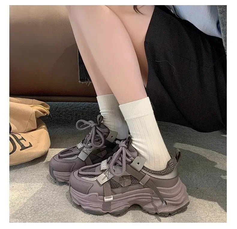 Chic Breathable Women's Chunky Sneakers 2024 ATHLEXES