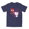 Hello Kitty Spiderman Vintage Couple Tee Shirt ATHLEXES