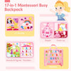 Toddler Sensory and Educational Busy Board Backpack ATHLEXES
