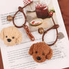 Plush Poodle Keychain Charm for Stylish Accessories ATHLEXES
