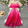 Gradient Luxe Off Shoulder Maxi Dress ATHLEXES