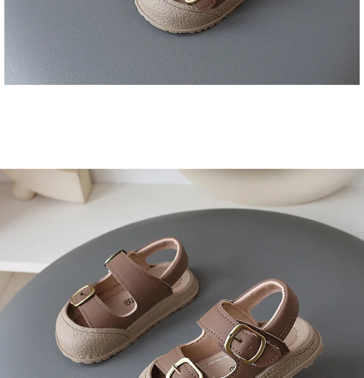 Korean Style Soft-Soled Summer Sandals for Kids ATHLEXES