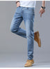 Luxury Classic Slim Fit Stretch Denim Jeans ATHLEXES
