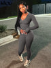 ChicFlex Women's Zip-Up Tracksuit Set ATHLEXES