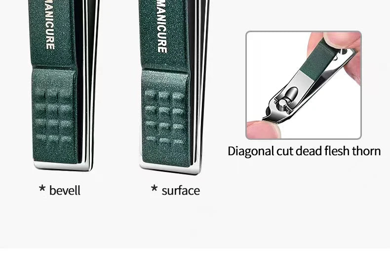 Luxury Nail Care Set: 6-Piece Manicure Tools ATHLEXES