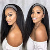 LuxHair Kinky Straight Headband Wig 180% Density ATHLEXES