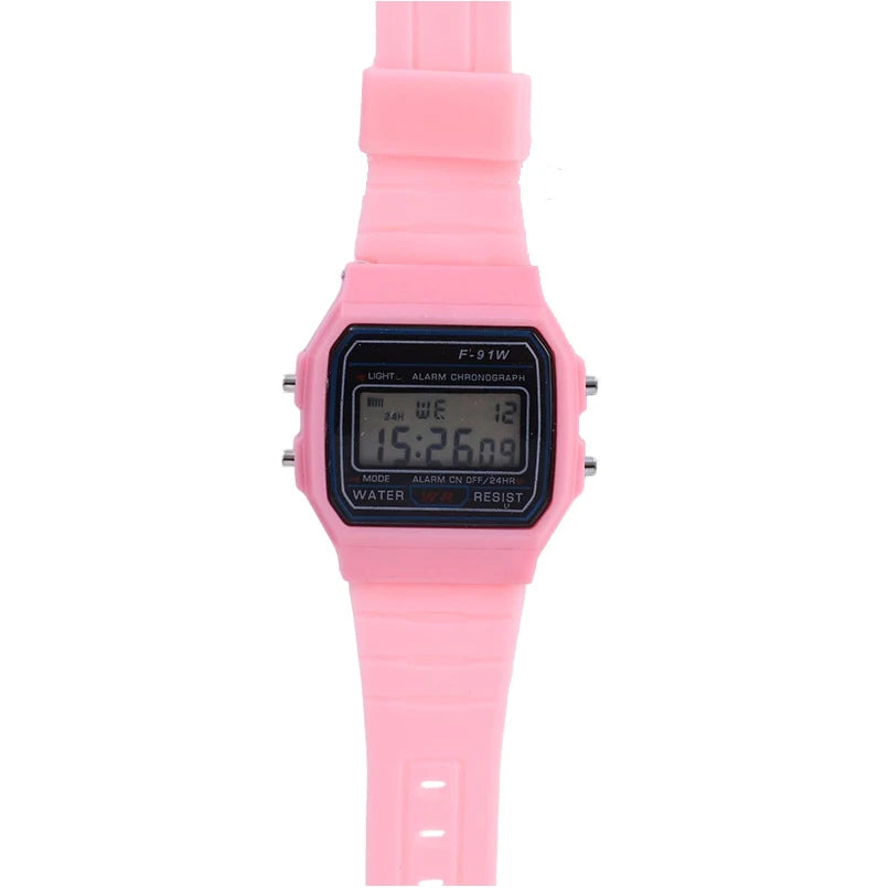 Vintage Square LED Sports Couple Watches ATHLEXES
