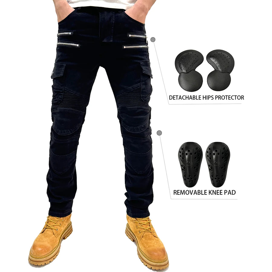 UrbanRide Stretch Motorcycle Jeans Unisex Design ATHLEXES