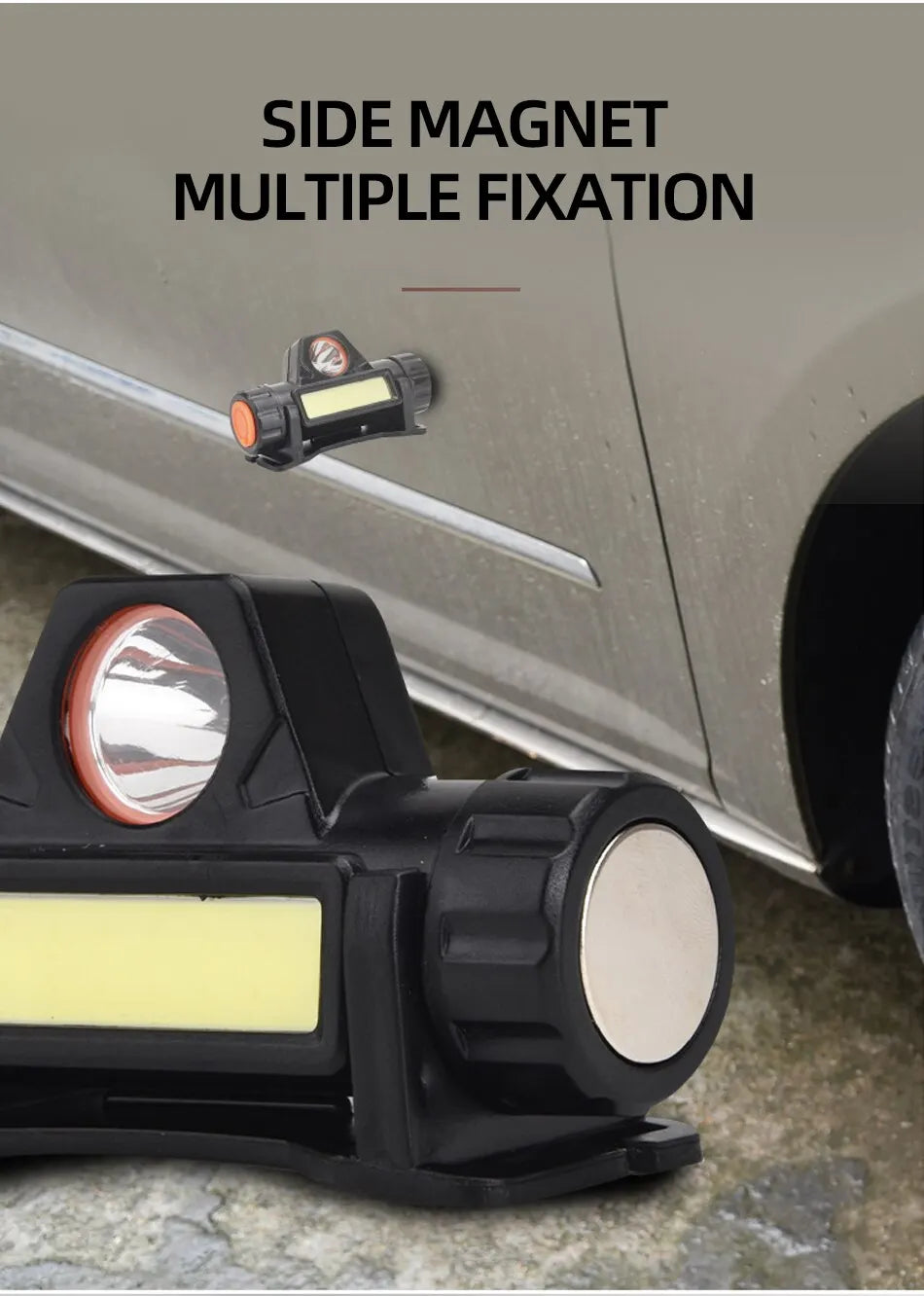 UltraBright Magnetic Rechargeable LED Headlamp ATHLEXES