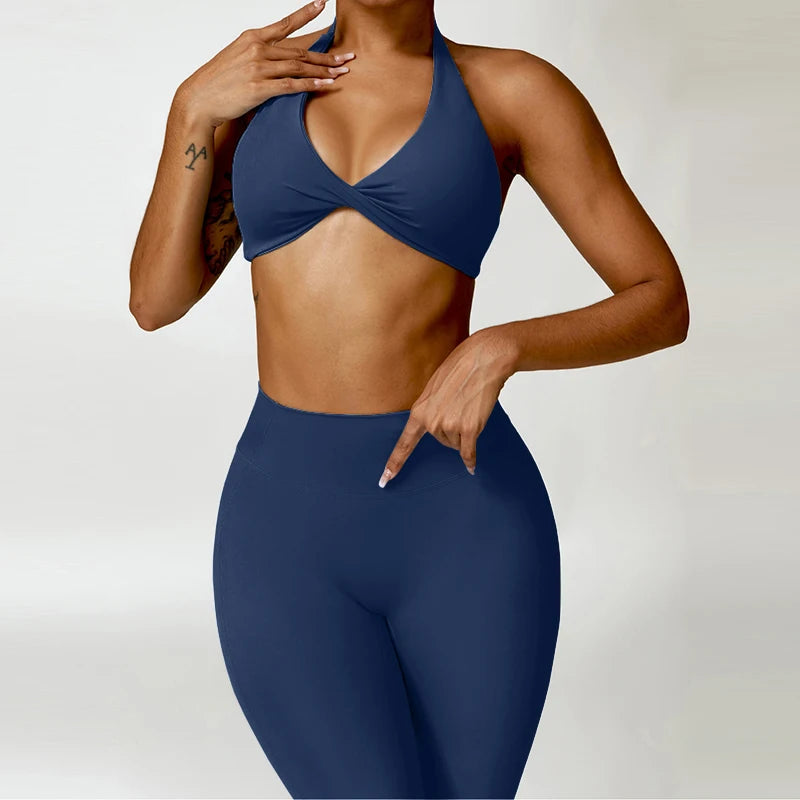 ElevateFit Women's Yoga Set with High Waist Leggings ATHLEXES