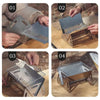 WoodFire Portable Camping Grill Stove ATHLEXES