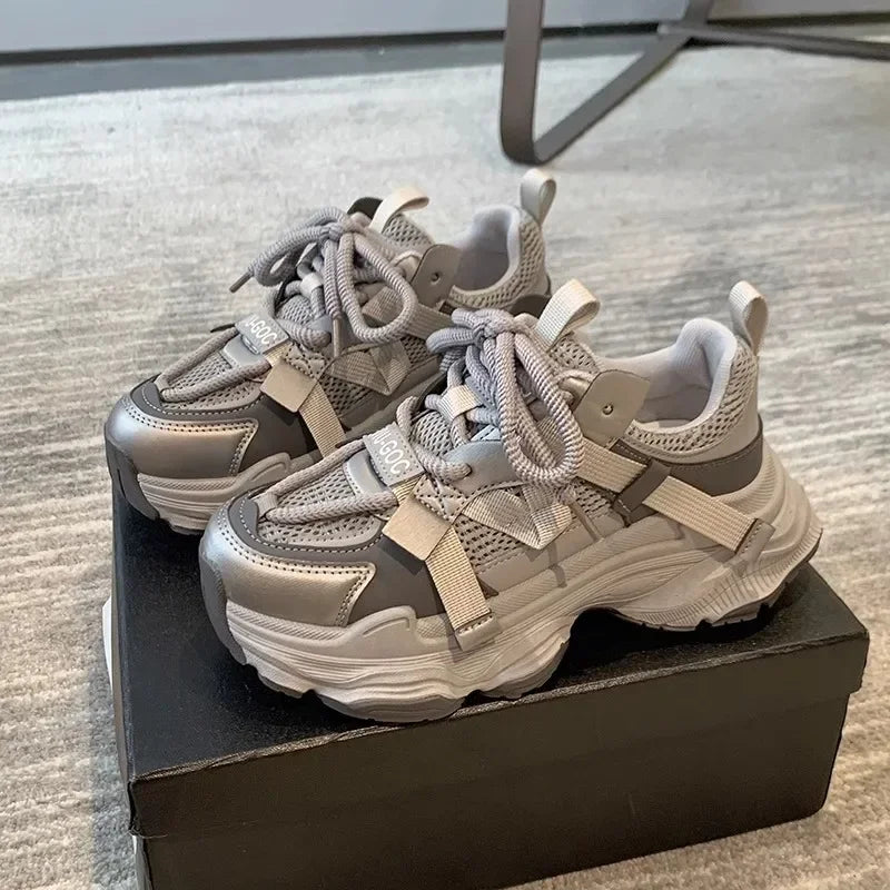Chic Breathable Women's Chunky Sneakers 2024 ATHLEXES