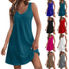 Summer Breeze Plus Size Pocket T-Shirt Dress ATHLEXES