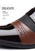 Classic Black Pointed Toe Leather Loafers for Men ATHLEXES
