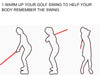FoamSwing Multi-Functional Golf Training Stick ATHLEXES