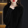 LuxCashmere Hooded Pullover for Women ATHLEXES
