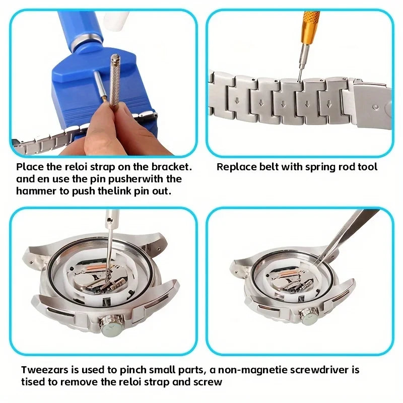 PrecisionPro 147 Piece Watch Repair Kit ATHLEXES
