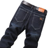 Classic Fit Men's Denim Straight Jeans ATHLEXES