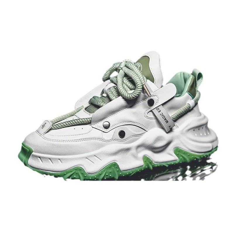 Trendy 2024 High Rise Thick Sole Men's Board Shoes ATHLEXES