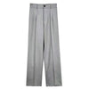 Chic High Waist Straight Leg Office Pants ATHLEXES