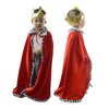 Royal Prince King Costume with Cloak & Crown ATHLEXES