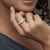 Romantic 925 Silver Bridal Double Rings Set ATHLEXES