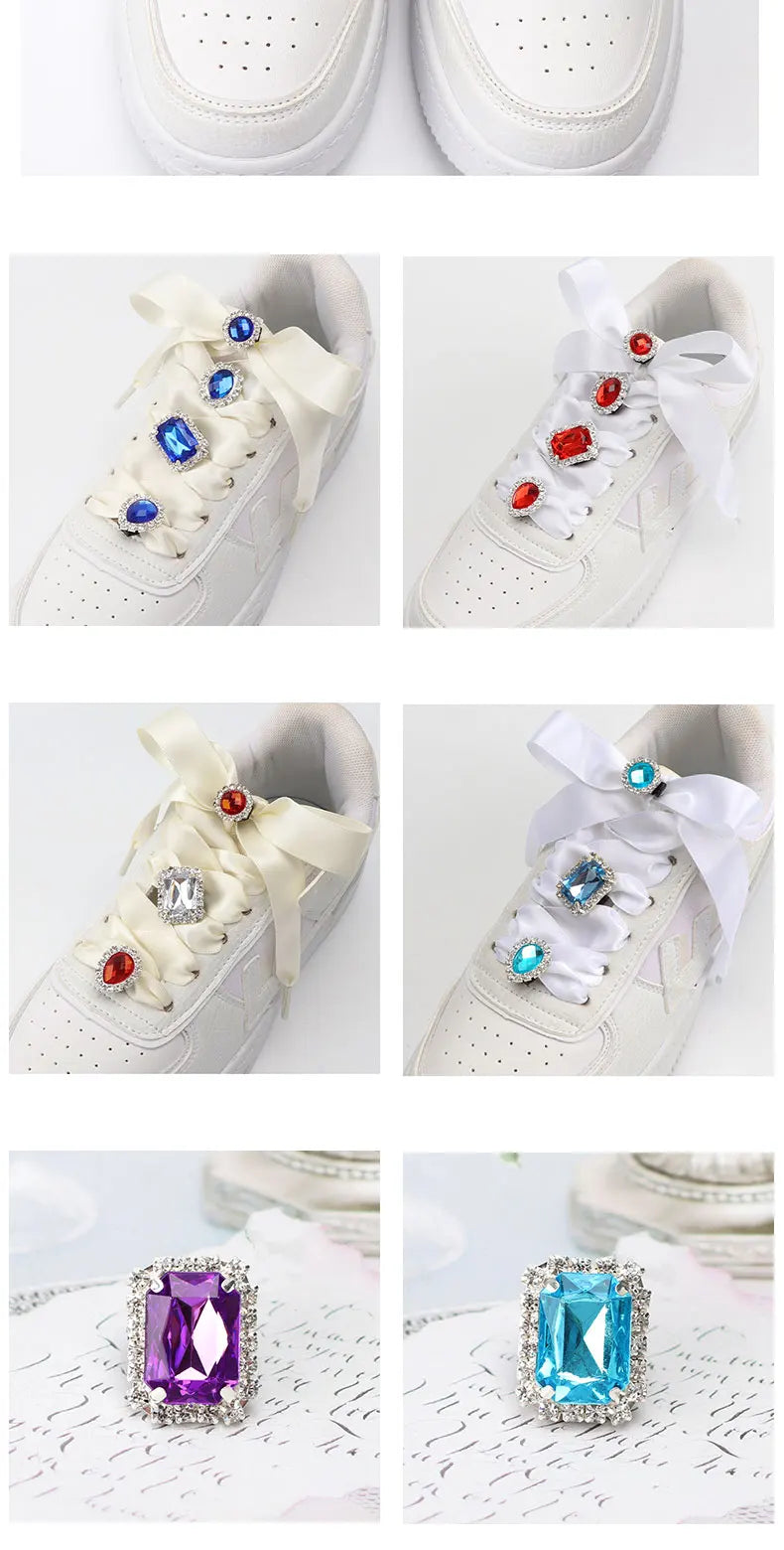 GlamLace Diamond Rhinestone Shoe Charms ATHLEXES