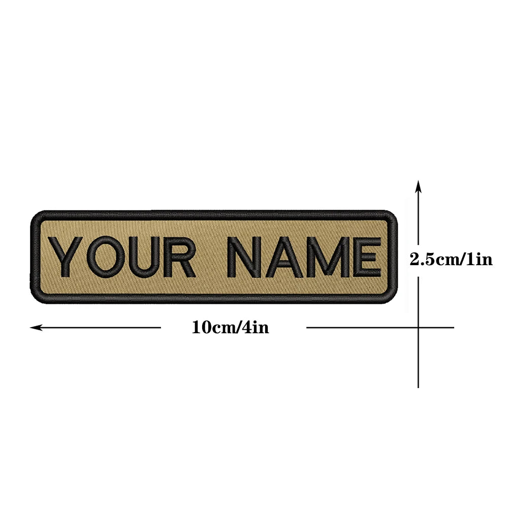 Custom 10cm Flag Patch Badge - Iron On or Hook Loop ATHLEXES