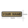 Custom 10cm Flag Patch Badge - Iron On or Hook Loop ATHLEXES