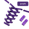 No Tie Elastic Press Lock Shoelaces for All ATHLEXES