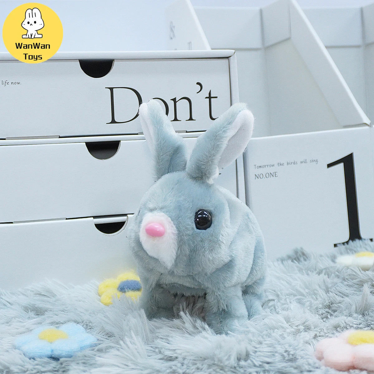 Joyful Bunny Plush Toy with Interactive Features ATHLEXES