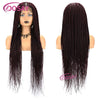 Goddess Twist Braided Lace Front Wig for Black Women ATHLEXES