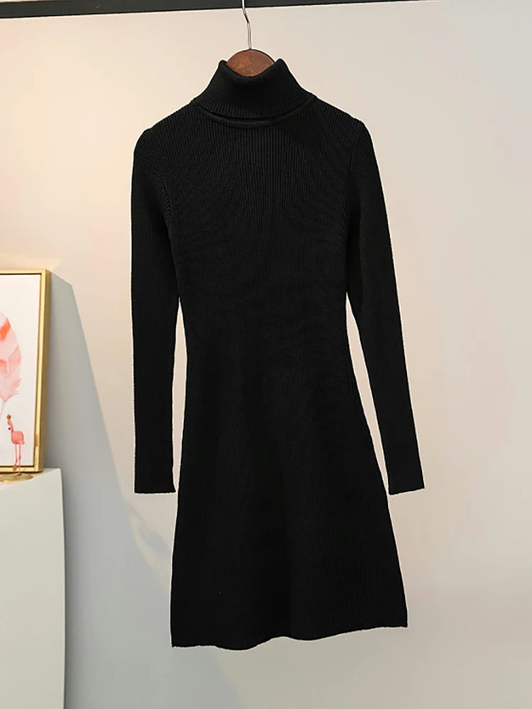 Vintage Knitted Bodycon Dress ATHLEXES