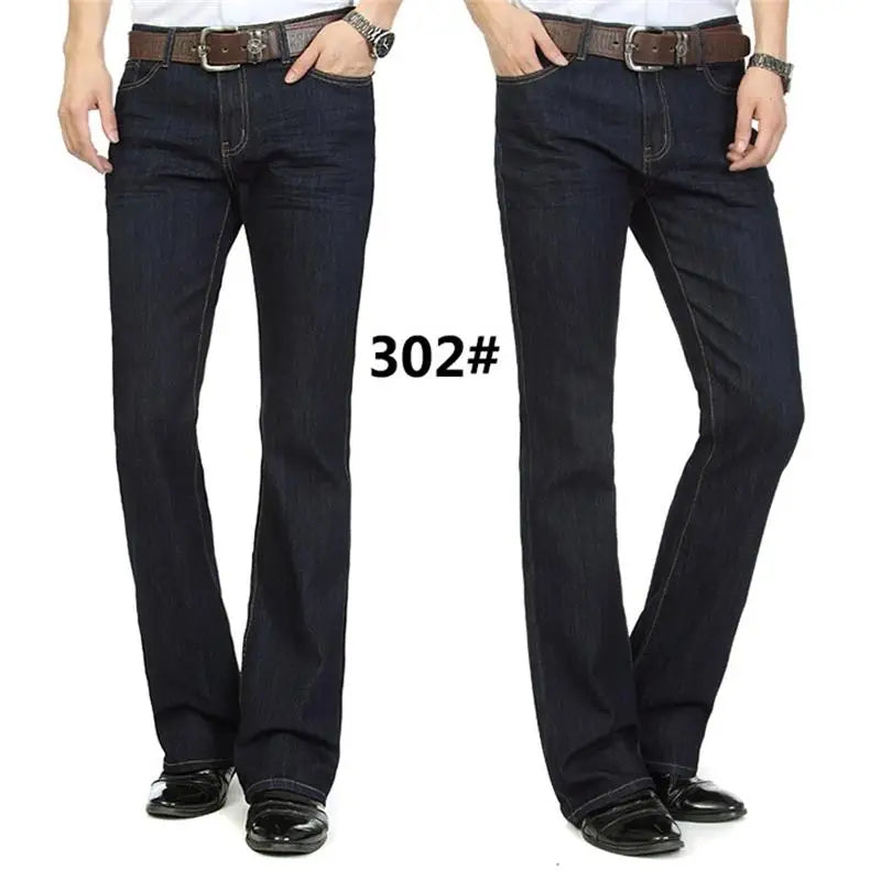 Premium Men's Boot Cut Denim Trousers ATHLEXES