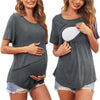 NurtureNest Maternity Nursing T-Shirt ATHLEXES