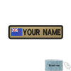 Custom 10cm Flag Patch Badge - Iron On or Hook Loop ATHLEXES