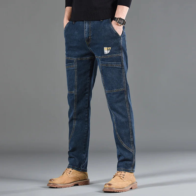 UrbanStyle Six-Pocket Straight Fit Jeans ATHLEXES