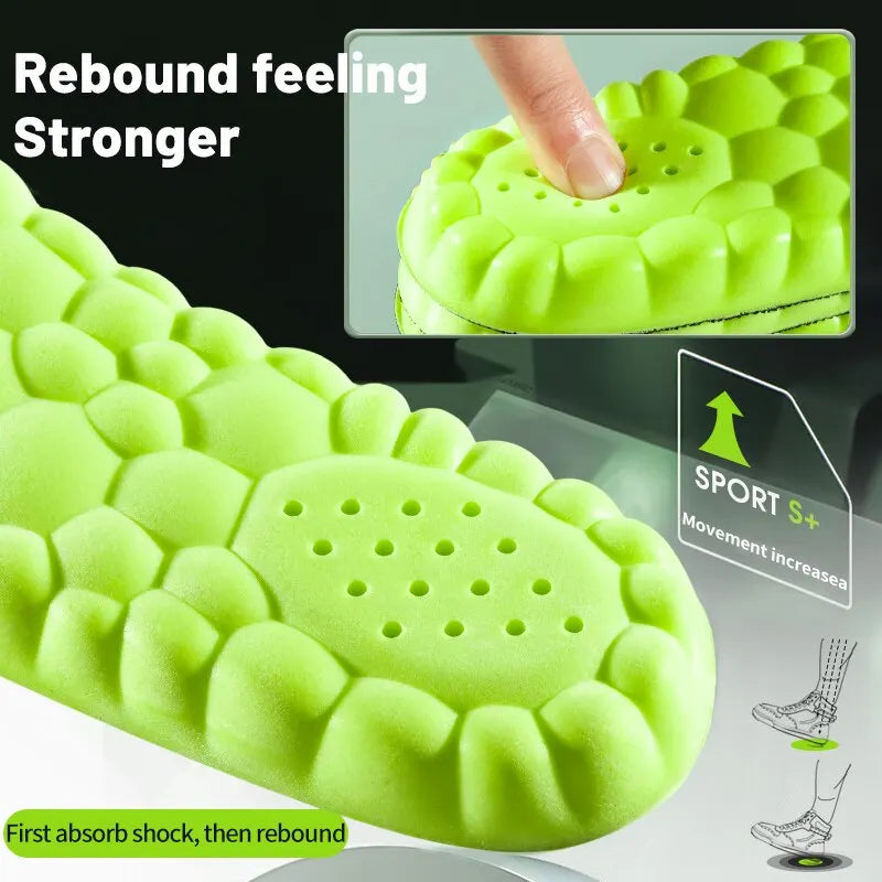 4D Breathable Sport Insoles for Ultimate Comfort ATHLEXES