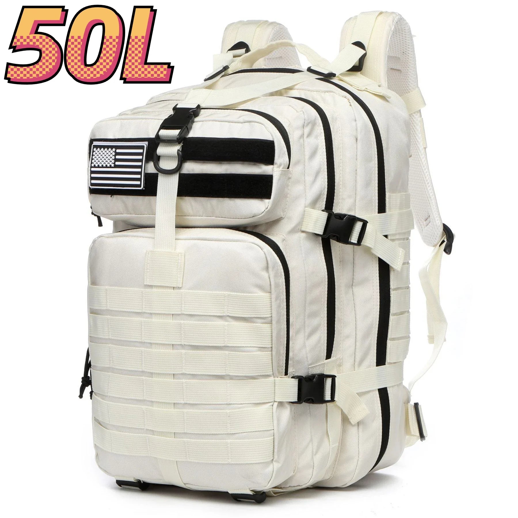 30L/50L 1000D Nylon Waterproof Trekking Bag Backpack ATHLEXES
