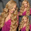 Honey Blonde Body Wave Lace Front Wig ATHLEXES