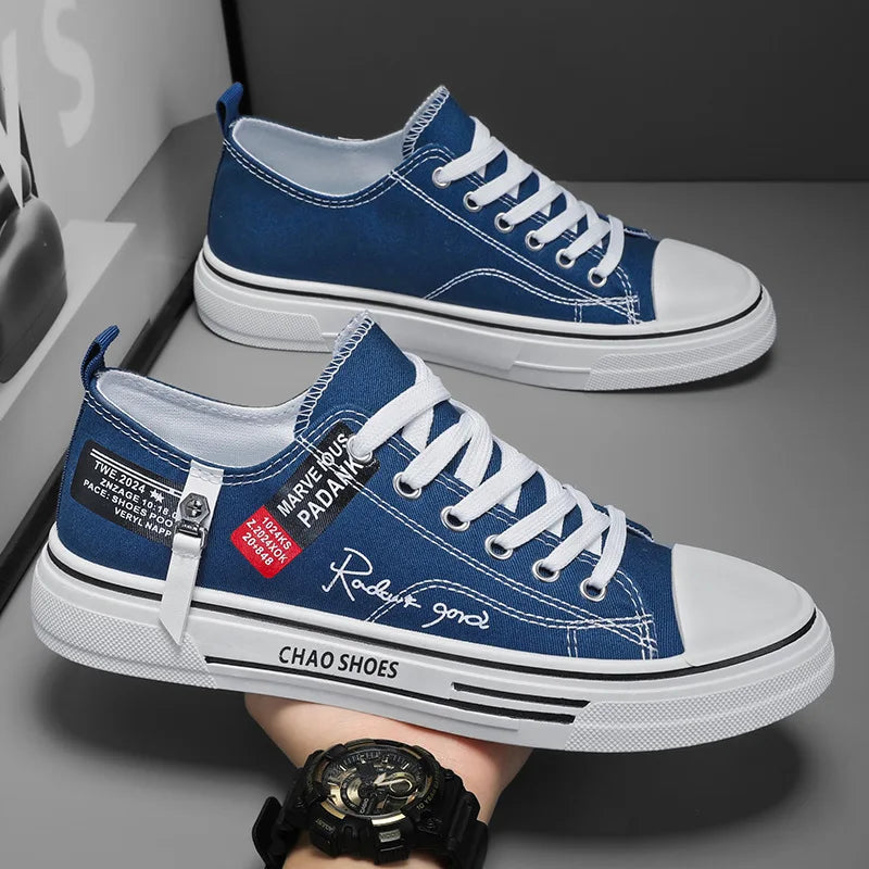 UrbanStride Breathable Canvas Sneakers for Men ATHLEXES
