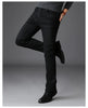 Classic Black Biker Stretch Denim Trousers ATHLEXES