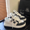 Star Design Lace Up Womenâ??s Platform Sports Sneakers ATHLEXES